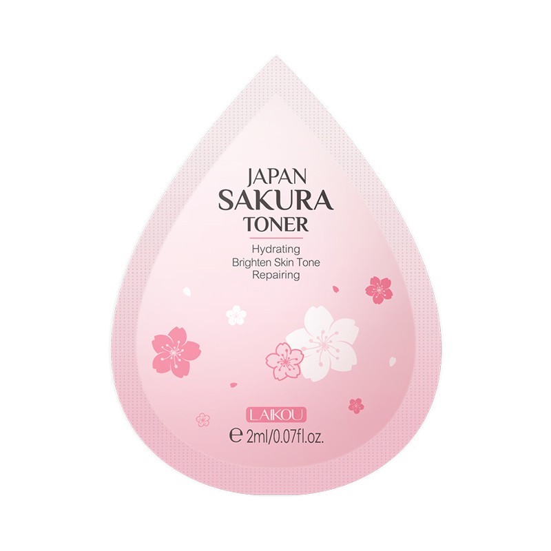 Bộ 5 toner LAIKOU Sakura chăm sóc da làm sáng 2g