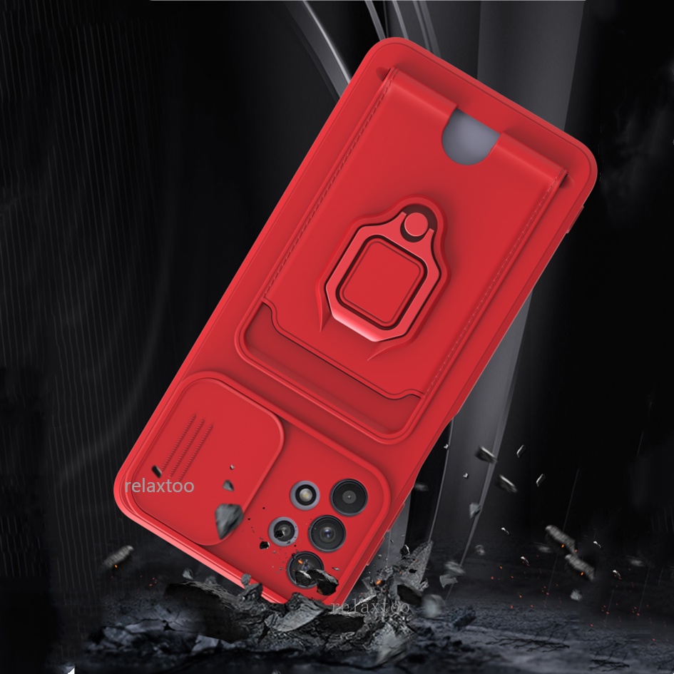 Ốp Điện Thoại TPU Mềm Có Ngăn Đựng Thẻ Cho Samsung Galaxy A71 A51 A31 A21 50 30 S A11 A30 A50 A20 A 71 51 31 21 50 5G 4G