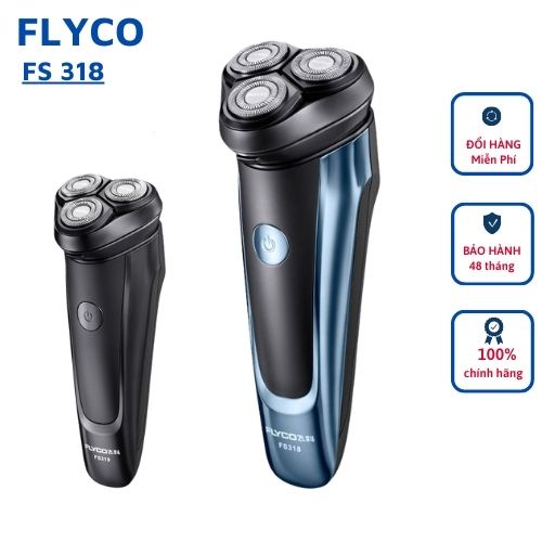 Máy cạo râu (dolatrum) Máy Cạo Râu fyco f318 cao cấp chông nước tuyệt đối ( bh 48 tháng)