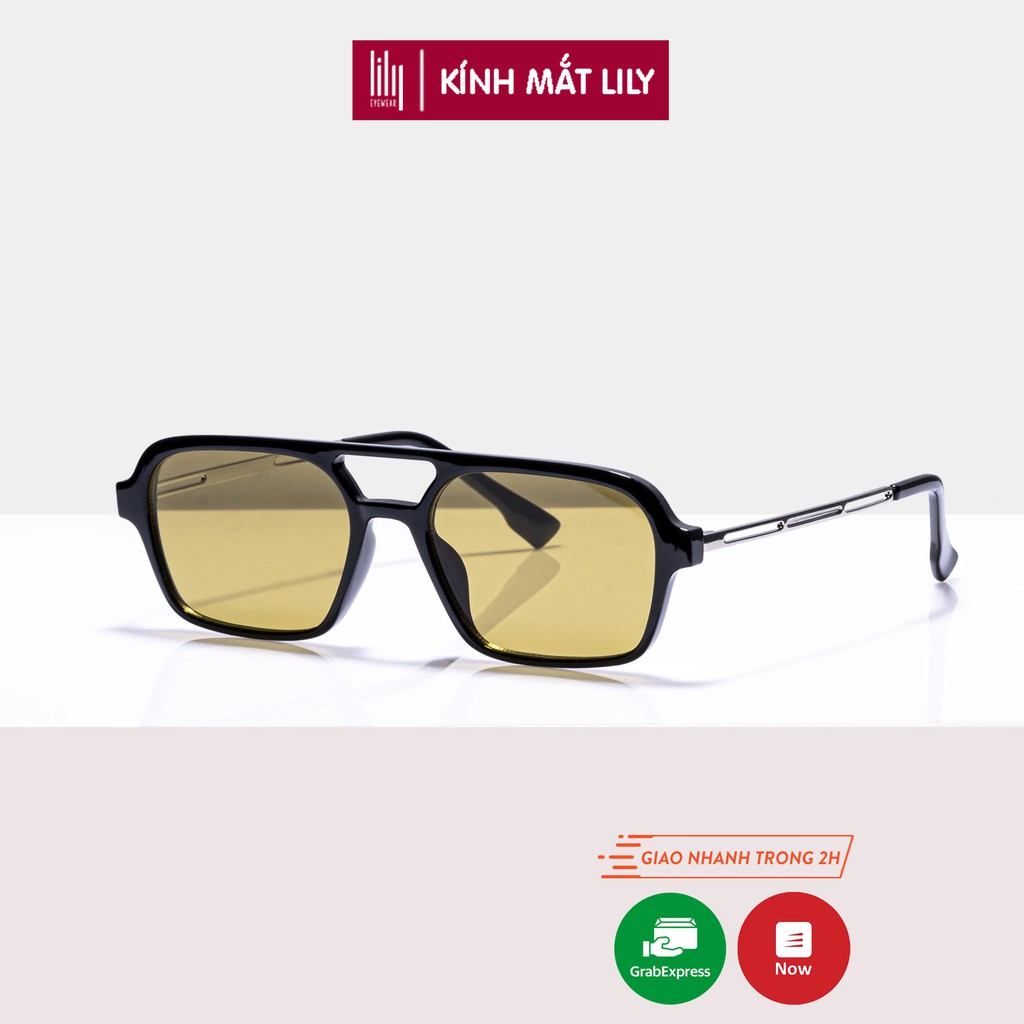 Gọng kính mát vuông Lllyeyewear nam nữ thời thượng cao cấp phù hợp với mùa hè 2021 - 5515