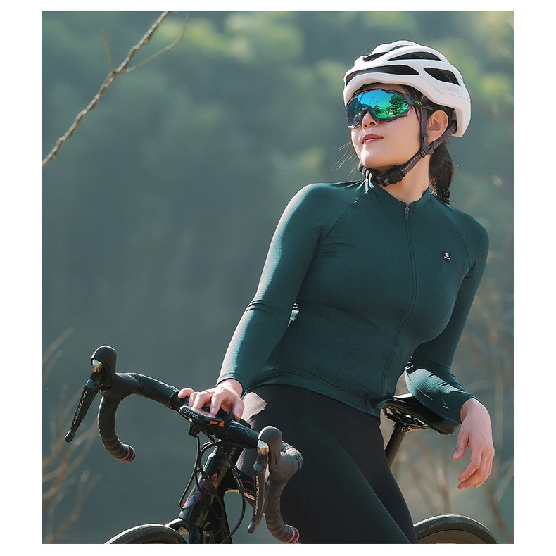 Áo Tay Dài Đạp Xe Leo Núi Thời Trang Xuân Thu Cho Nữ