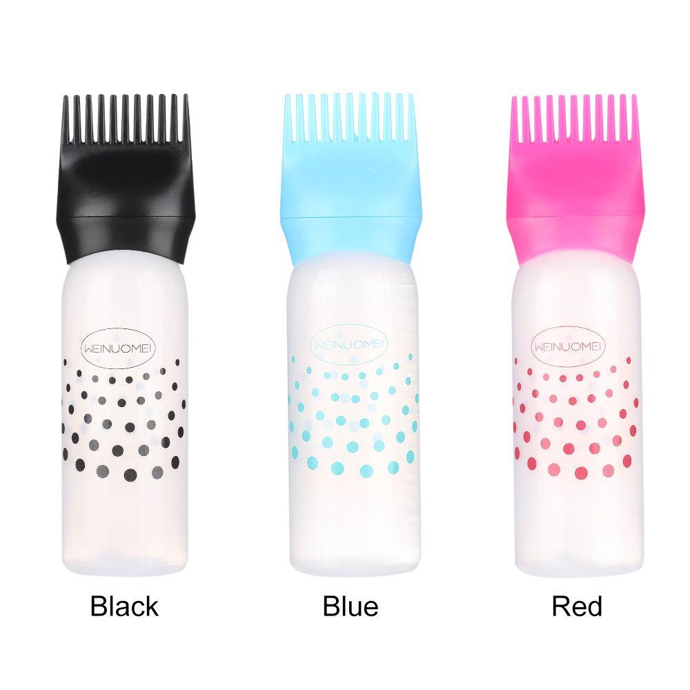 Lọ Nhuộm Tóc 120ML Có Đầu Lược Linh Hoạt Tiện Dụng Thời Trang Cho Nữ