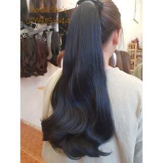 Tóc giả tóc buộc xoăn dài