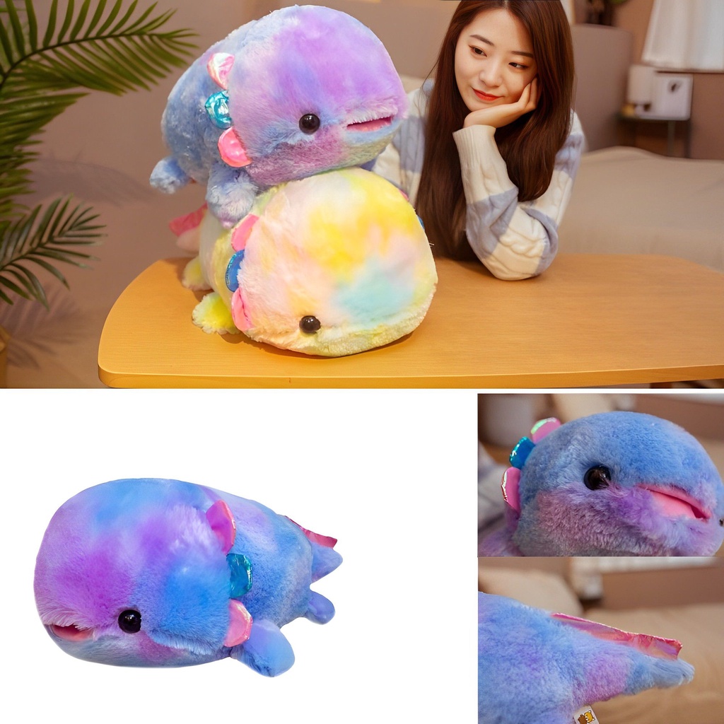 Thú Nhồi Bông Axolotl Mềm Mại Và Thoải Mái Cho Trẻ Em Và Người Lớn