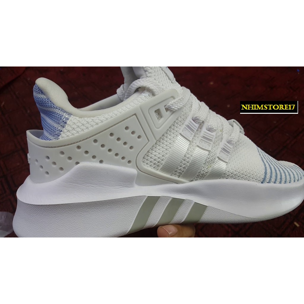 Giày Thể Thao ADIDAS EQT ADV 2018 White Blue Trắng Kẻ Xanh Da Trời