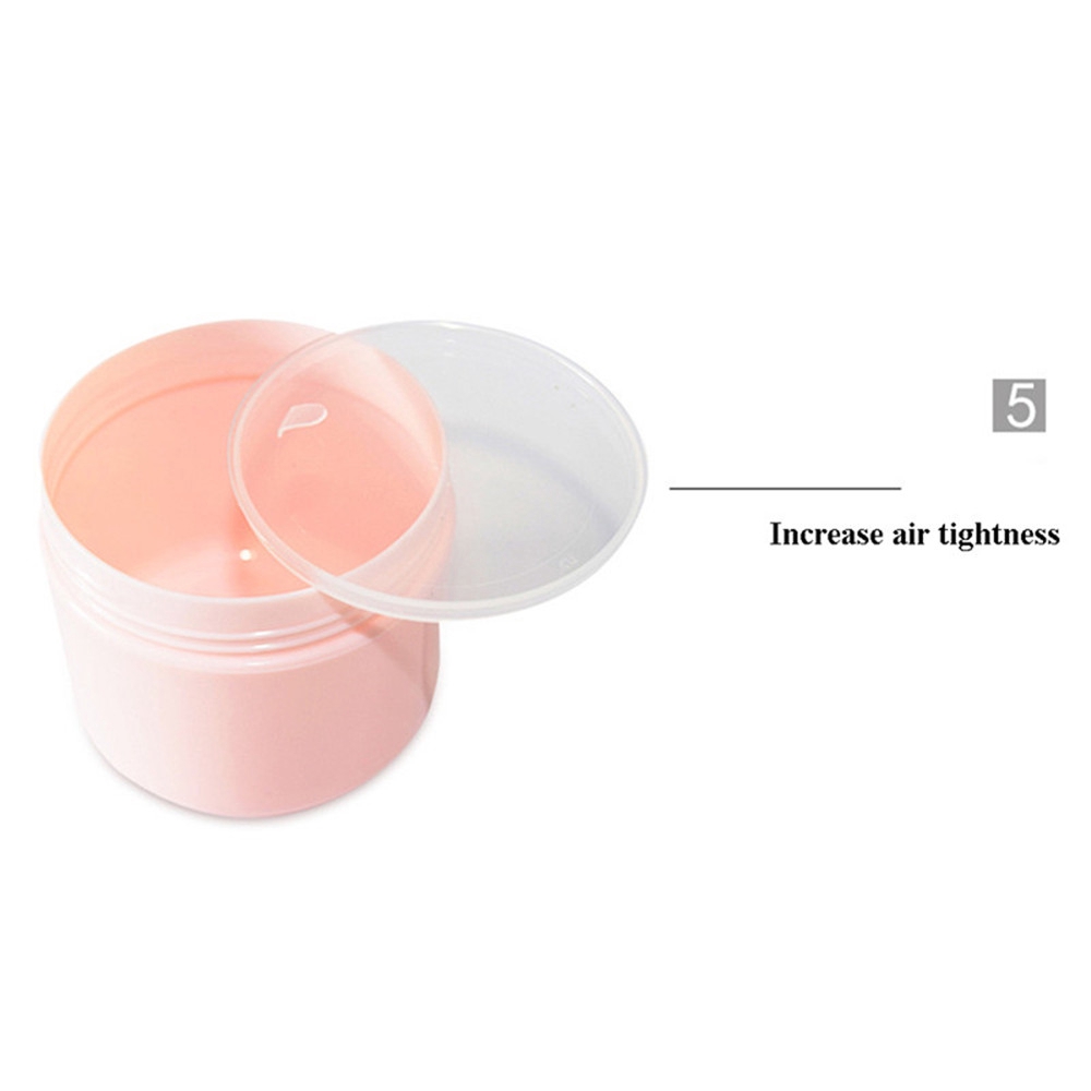 [Hàng mới về] Set 5 hũ rỗng chiết mỹ phẩm kích thước nhỏ gọn tiện dụng khi đi du lịch