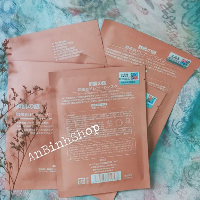 [FLASH SALE] Mặt Nạ Nhau Thai Cừu Nhật - DATE 2023 | BigBuy360 - bigbuy360.vn