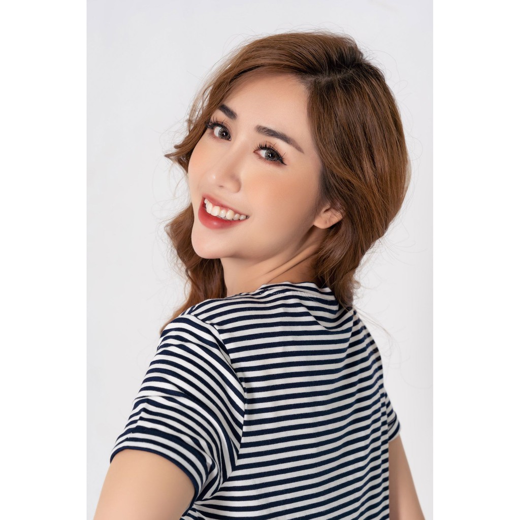 Áo Thun Nữ Kẻ Sọc Ngang Tay Phễu YODY Vô Cùng Thoải Mái Và Thoáng Mát PPN4260 | BigBuy360 - bigbuy360.vn