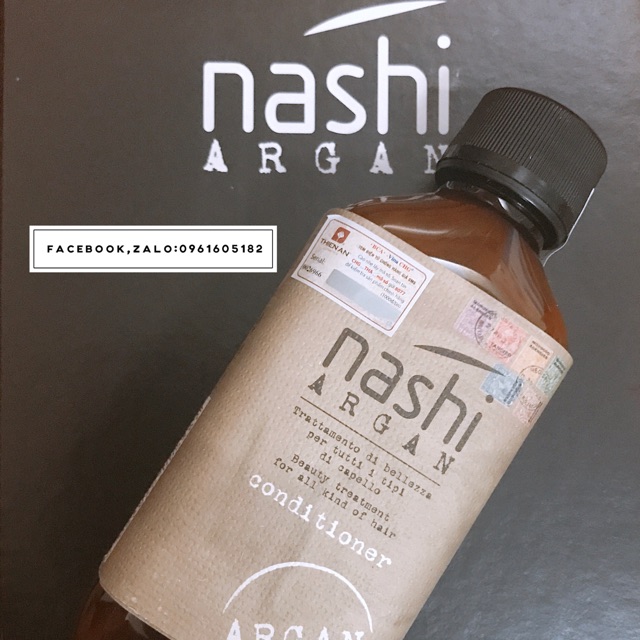 Dầu xả phục hồi Nashi Argan - 200ml