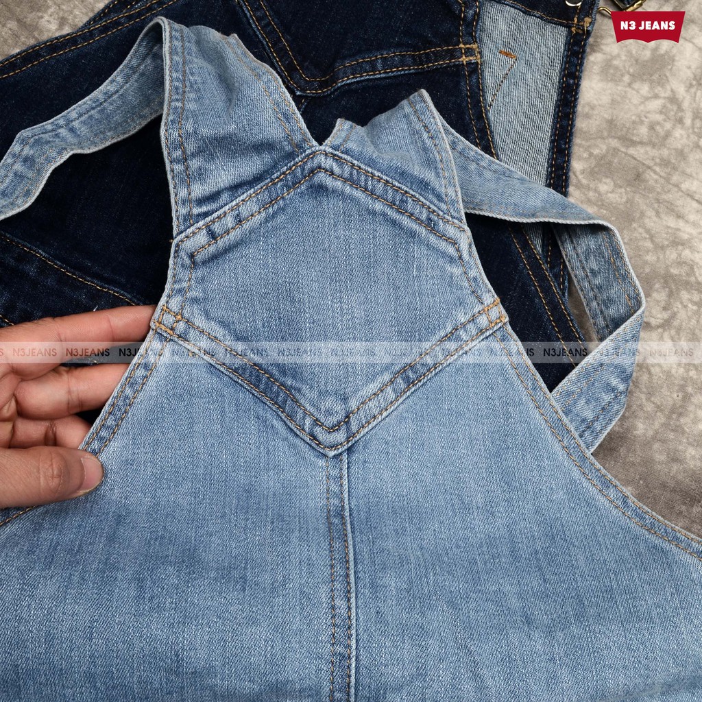 Quần Yếm jeans short nữ (mã 500) | BigBuy360 - bigbuy360.vn