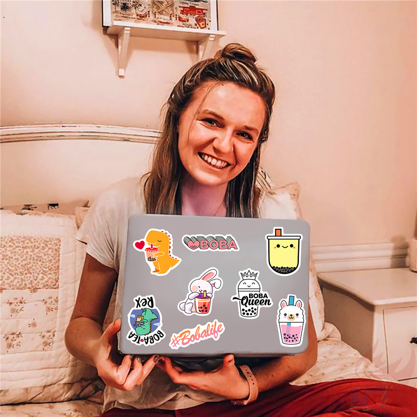 ❉ I Love Drinking Series 01 Pearl Milk Tea Stickers ❉ 50Pcs/Set DIY Fashion Luggage Laptop Skateboard Doodle Decals Stickers