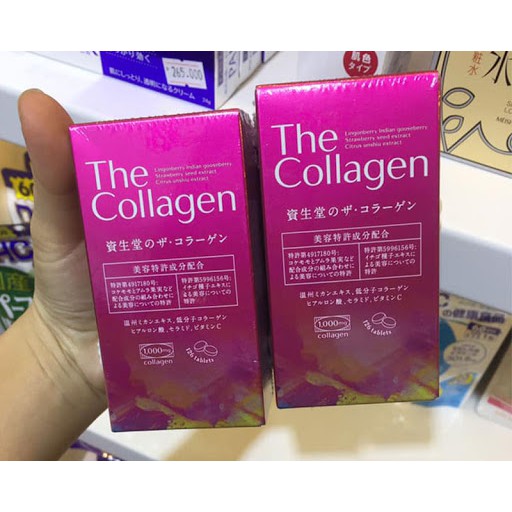 Hộp đựng-The collagen 126v nhật bản