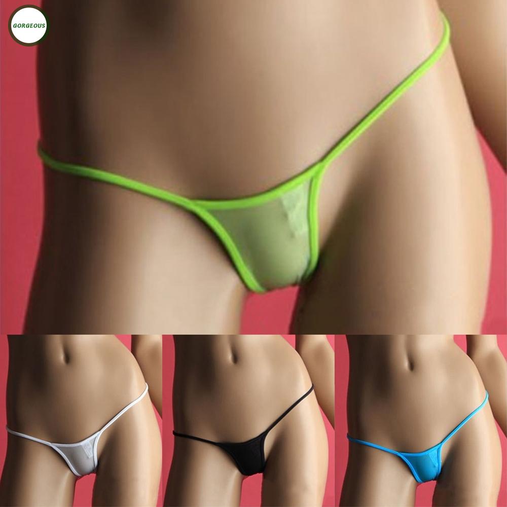 GORGEOUS~Womens Sexy Thong Mini G-String Underwear Panties Micro Lingerie Panty Briefs