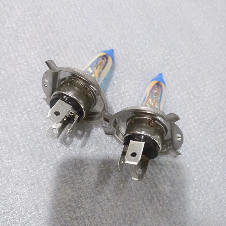 Bộ 2 Bóng đèn Halogen-Xenon thủy tinh chân H4- S8544