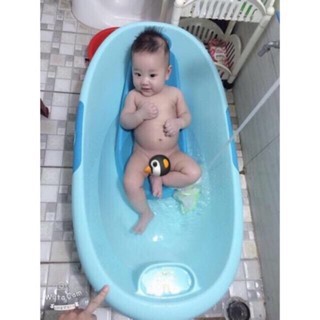 ⚡FREESHIP⚡ Chậu tắm cho bé , thau tắm nhựa Việt Nhật cao cấp có tựa đỡ đa năng