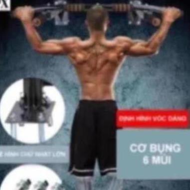 XÀ ĐƠN-XÀ KÉP GẮN TƯỜNG ĐA NĂNG, HỖ TRỢ TẬP GYM TẠI NHÀ HIỆU QUẢ