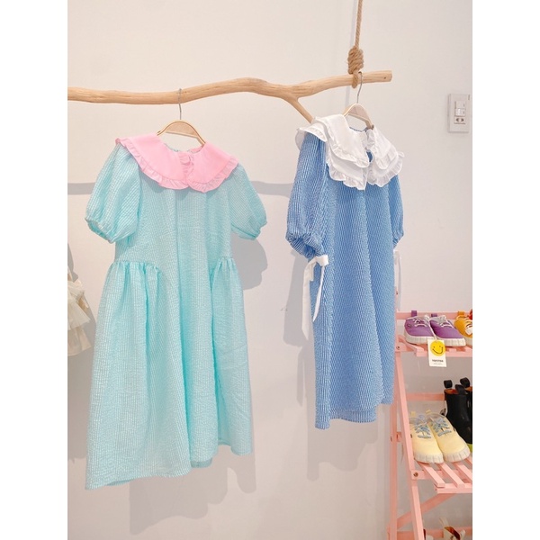 vải kẻ sọc xốp chất đẹp mềm và thoáng mát