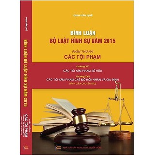 Sách - Combo 6 cuốn Bình luận Bộ luật Hình sự (Đinh Văn Quế)