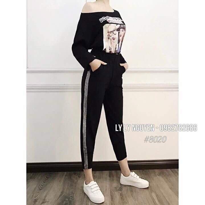 BÁN SỈ QUẦN LEGGING UMI 1 SỌC NỮ, QUẦN KIM TUYẾN | BigBuy360 - bigbuy360.vn