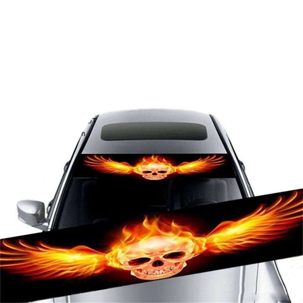 Sticker Hoạt Hình Dán Kính Chắn Gió Xe Hơi Chống Nước Chống Trầy Xước