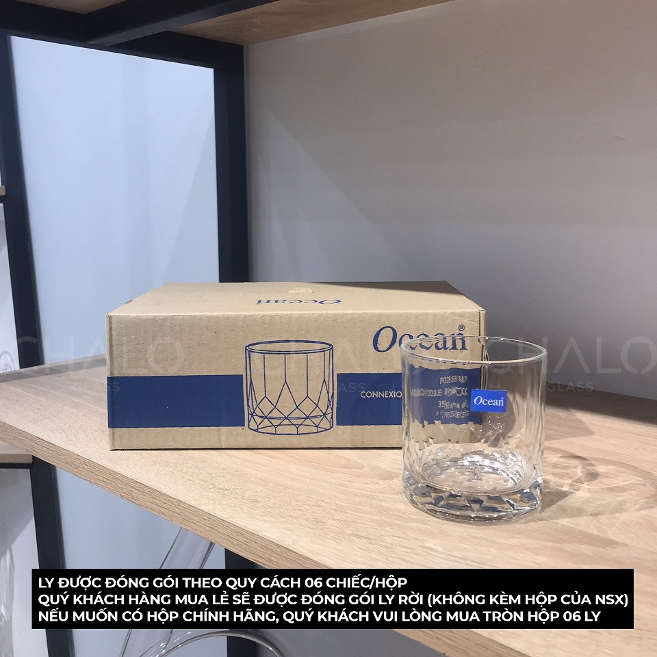 Ly thủy tinh kim cương Ocean Connexion Rock & Hi Ball 305ml ~ 350ml  - P2807 - 2808 - 2880