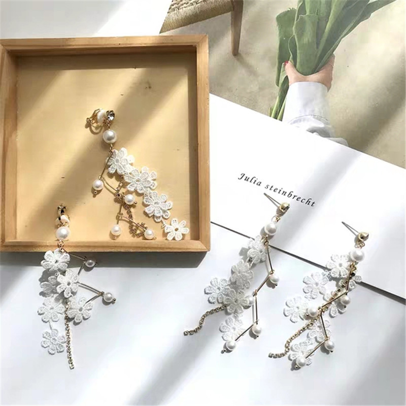 Khuyên Tai Nữ Trang Dáng Dài Tạo Hình Độc Đáo