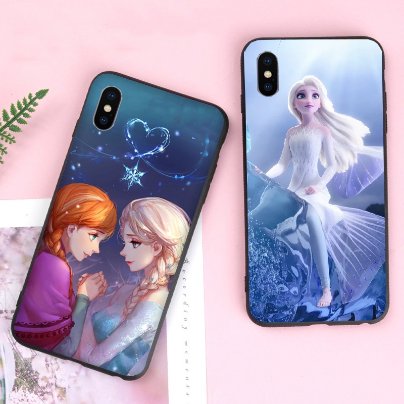 Meizu Meilan Mblu V8 X8 17 MX4 18 Pro 2 3 Max Printed Shell Black soft Phone case Frozen Elsa Anna