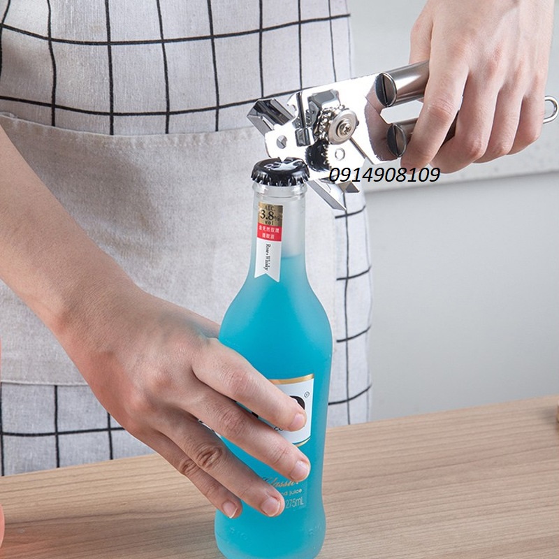 Dụng cụ mở nắp lon bia, đồ đóng hộp inox 304