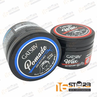 [Chính Hãng 100%] Sáp Vuốt Tóc Gatsby Easy Restylable Wax & Pomade 65g