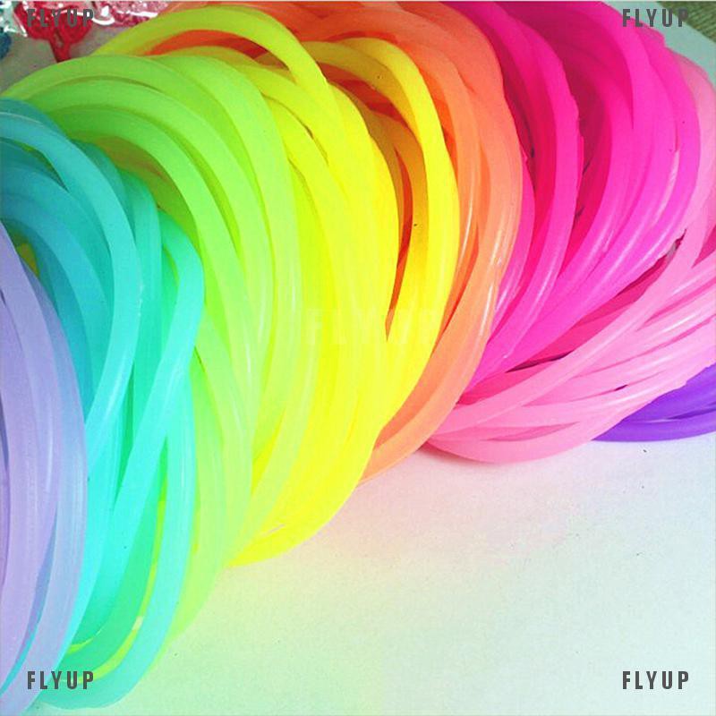 Set 5 Vòng Tay Cao Su Co Giãn