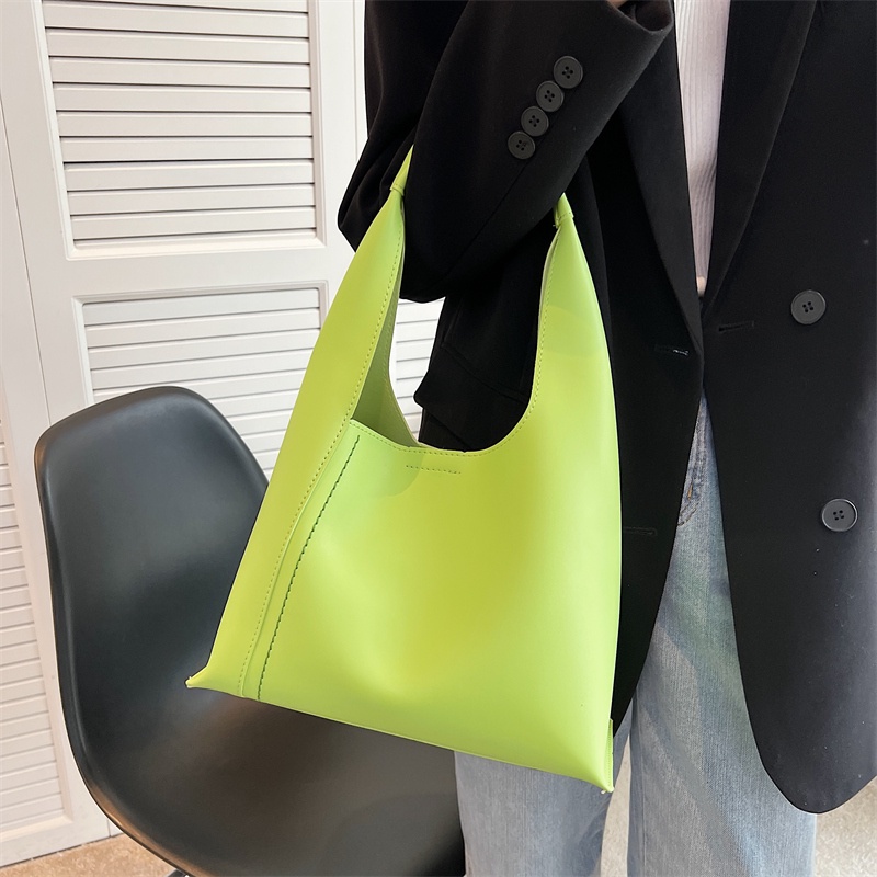 IELGY Túi Đeo Vai Mềm Cỡ Lớn Phong Cách Đơn Giản Cho Nữ