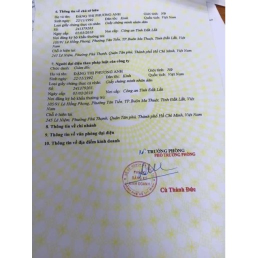 Kem FACE PHÁP A COSMETIC WHITENING CHÍNH HÃNG