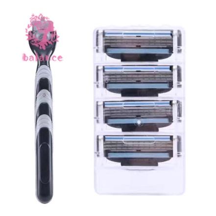 Dao cạo và 3 lưỡi cạo thay thế sử dụng tiện lợi