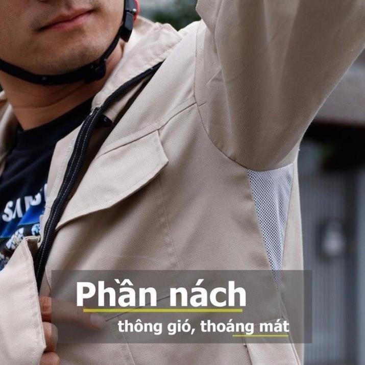 ÁO CHỐNG NẮNG NAM VẢI KAKI CỰC MÁT 2 | BigBuy360 - bigbuy360.vn