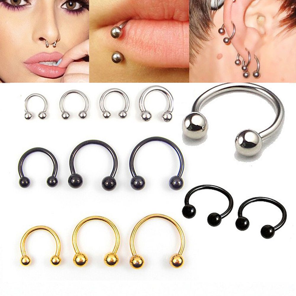 Khuyên xỏ mũi / Lông mày / Môi nhiều kiểu tùy chọn