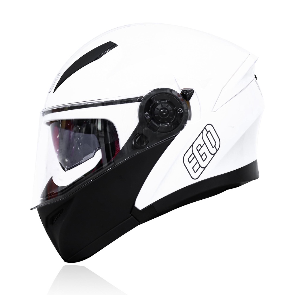 Kính chắn mũ bảo hiểm Fullface EGO E-9 lật hàm  - BIKER 176 - Mũ bảo hiểm chính hãngVũng Tàu