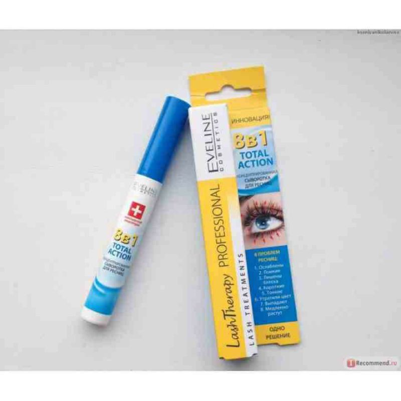 Dưỡng  mi  Eveline  8in1 của Nga  chính hãng .