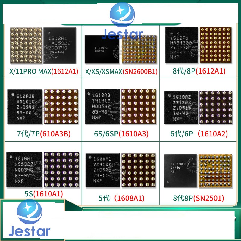 U2 Sạc USB tristar ic 1608A1 1610A1 1610A2 1610A3 610A3B 1612A1 1614A1 610A3C 68815 SN2501A1 SN2600B