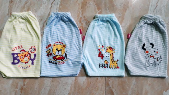 10 quần chục kẻ cotton cho bé trai, gái