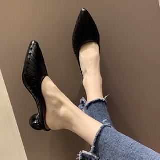 Sục zr gót tròn da mềm