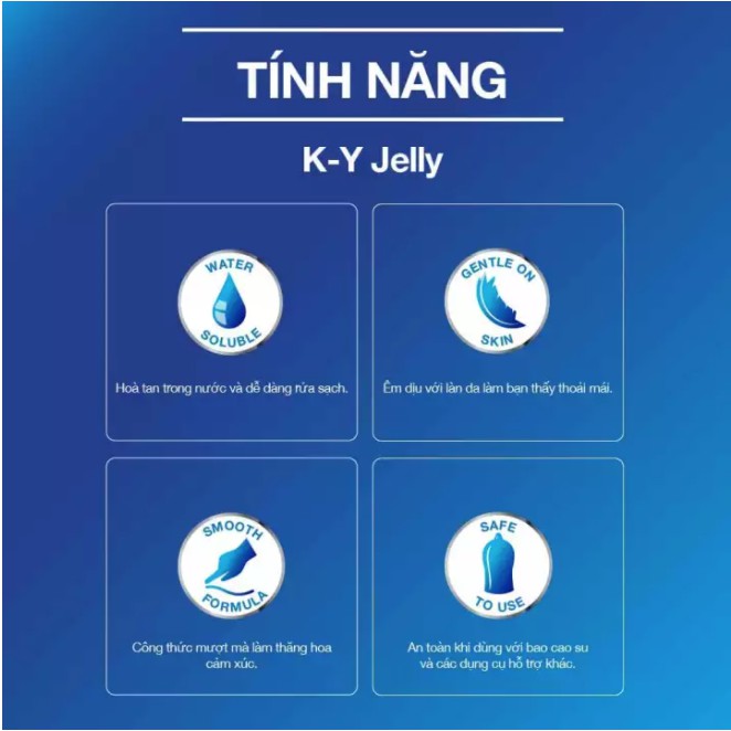 Gel Bôi Trơn âm đạo Durex KY tuýt 50g