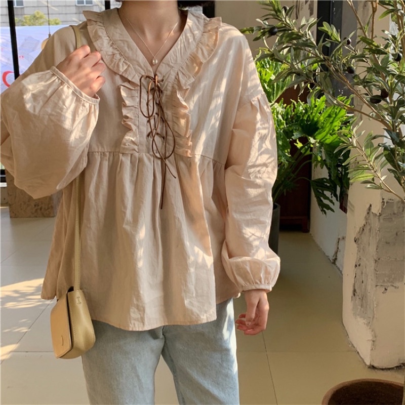 Sơ mi babydoll ulzzang nữ
