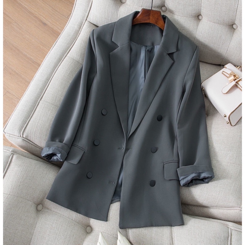Áo blazer nữ phong cách hàn quốc mẫu mới mã ZELE495