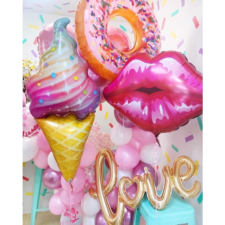 Bộ bóng bay nhiều màu hla55