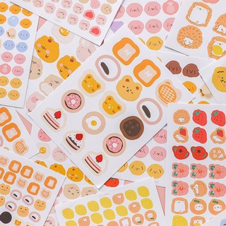 Set sticker mini cute theo chủ đề