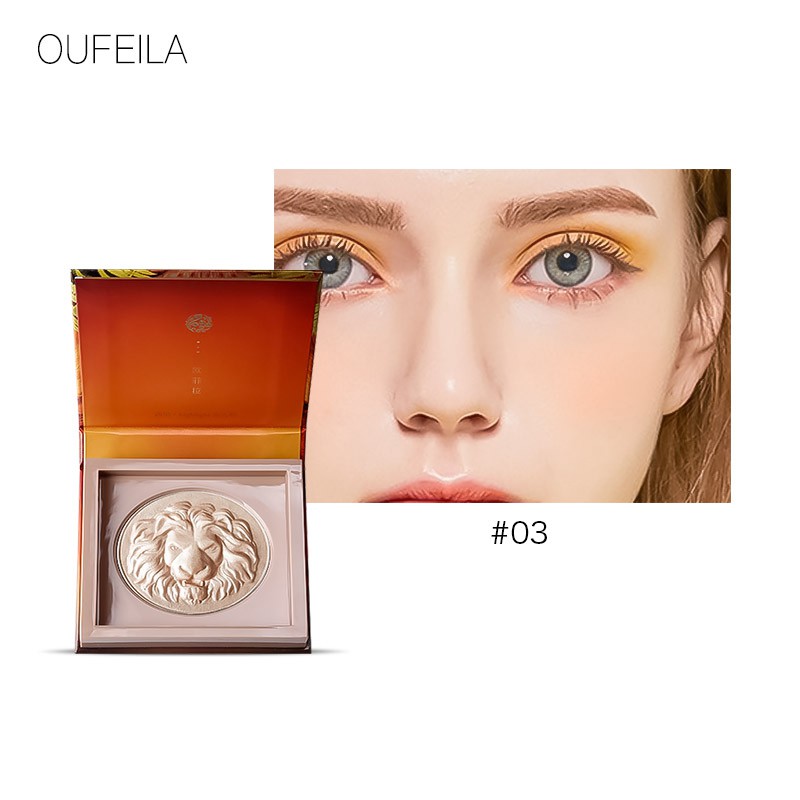 Phấn bắt sáng OUFEILA Bảng phấn tạo khối cho khuôn mặt | BigBuy360 - bigbuy360.vn