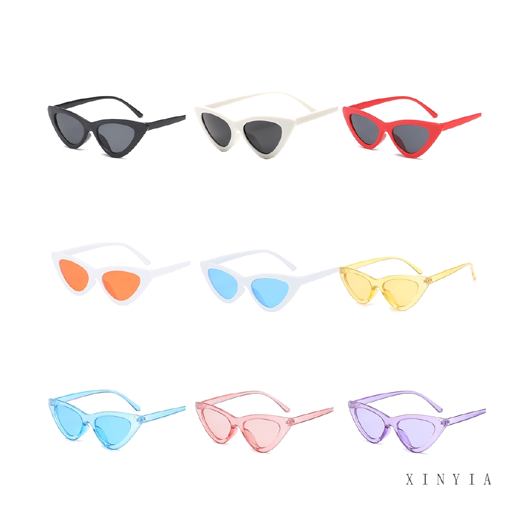 Kính Mát Thiết Kế Hình Mắt Mèo Phong Cách Cổ Điển