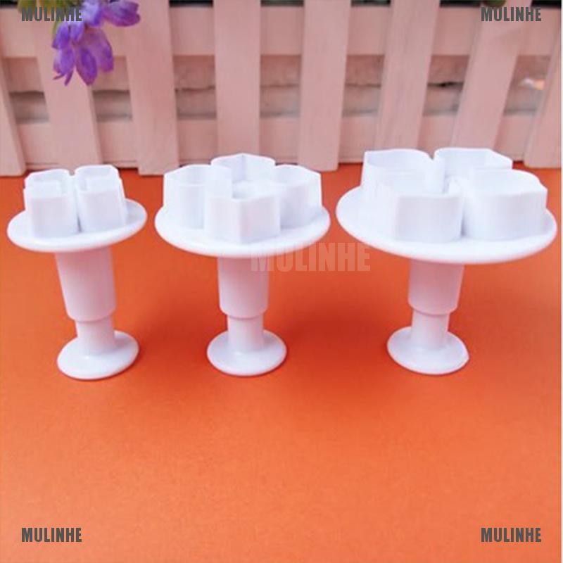 Set 3 Dụng Cụ Cắt Kẹo Đường Trang Trí Bánh Kem