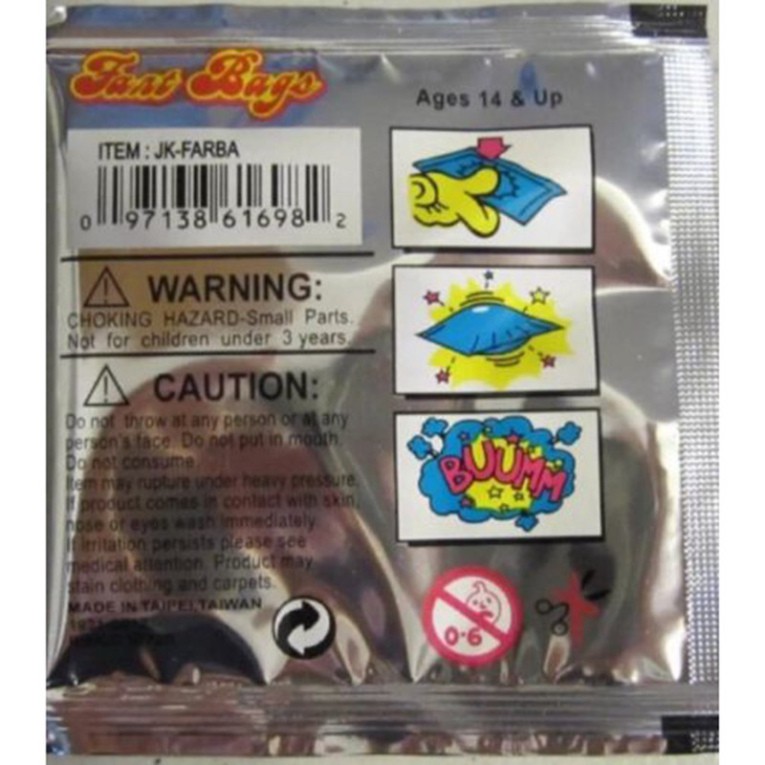 Túi bom hôi Fart Bomb , để đùa nghịch