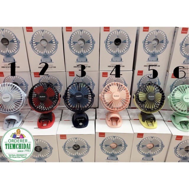 QUẠT SẠC MINI YOOBAO